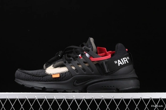 Black Nike O-W Air AA3830-002 x Presto 0801